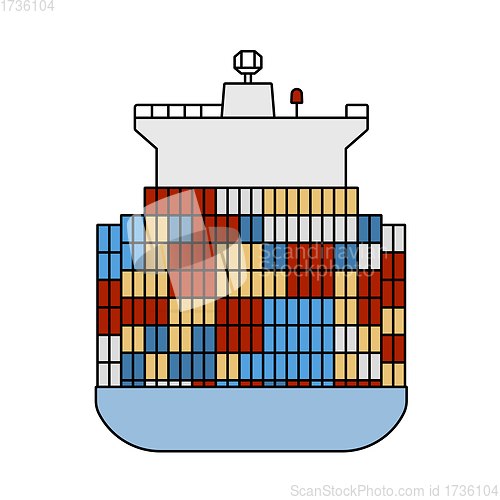 Image of Container Ship Icon