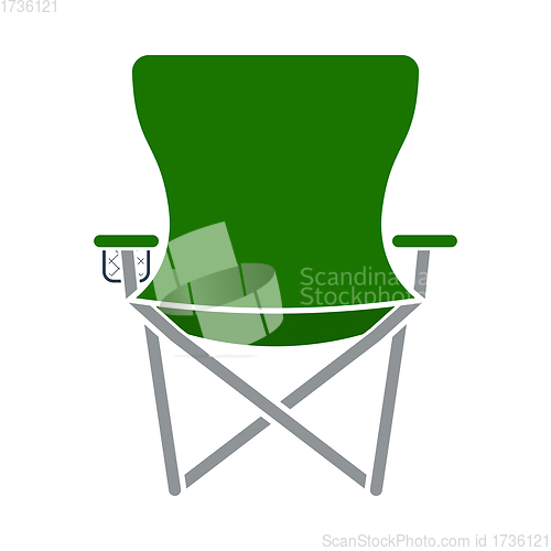 Image of Icon Of Fishing Folding Chair