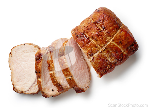 Image of sliced roast pork