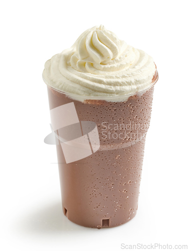 Image of brown chocolate milkshake