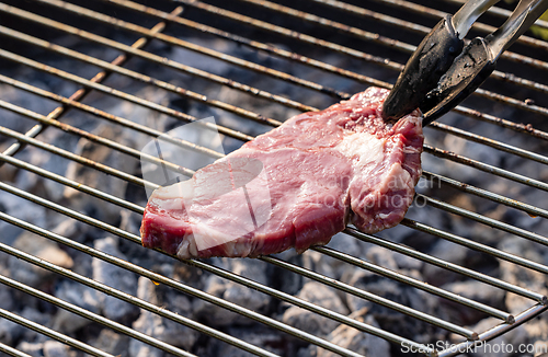 Image of fresh raw beef steak