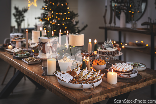 Image of Assortment Christmas homemade baking sweet