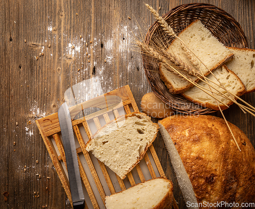 Image of Artisanal sliced and half bread