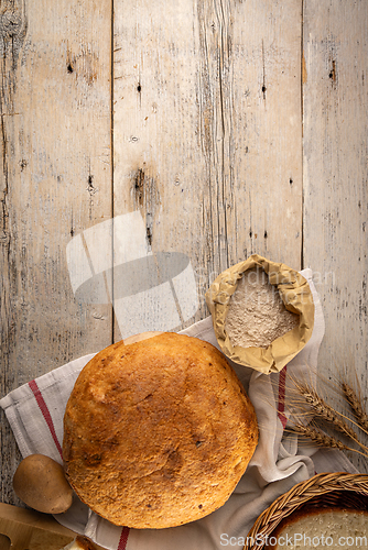 Image of Artisan whole sourdough bread