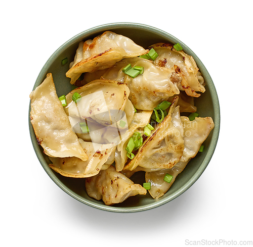Image of bowl of asian dumplings