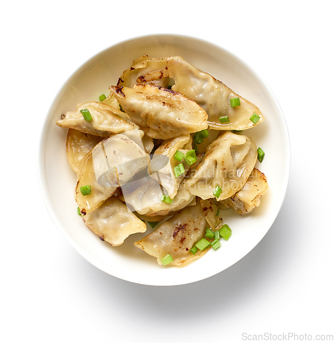 Image of bowl of asian dumplings