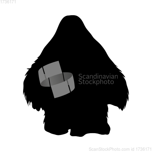 Image of Orangutan Ape Silhouette