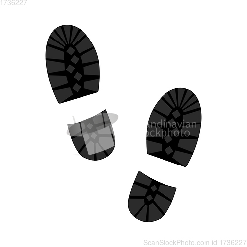 Image of Boot Print Icon