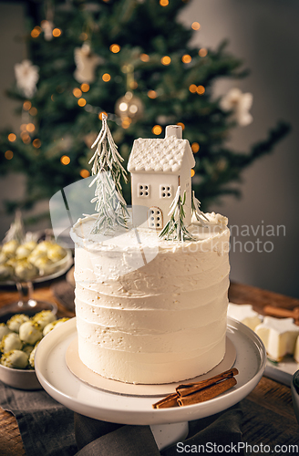 Image of Christmas layered cake