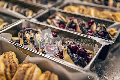 Image of Shot of some uncooked babka cakes