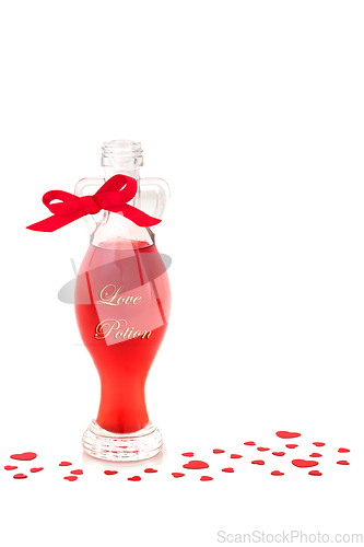 Image of Love Potion Bottle for a Happy Valentines Day