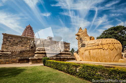 Image of Gangai Konda Cholapuram Temple. Tamil Nadu, India