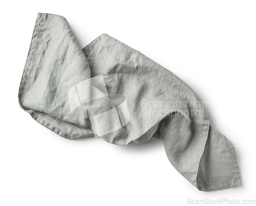 Image of crumpled cotton napkin