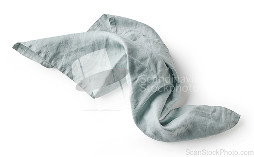 Image of crumpled cotton napkin