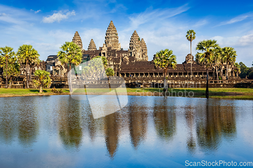 Image of Angkor Wat temple. Siem Reap, Cambodia
