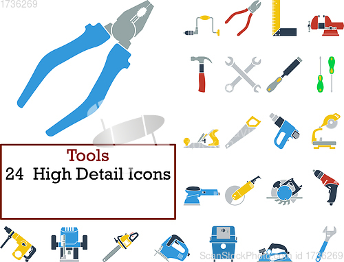 Image of Tools Icon Set