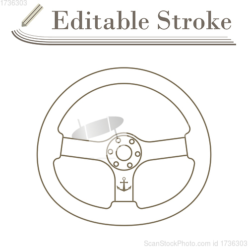 Image of Icon Of Steering Wheel