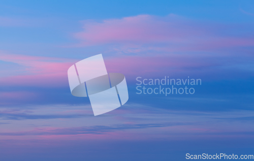 Image of Sunset sky background