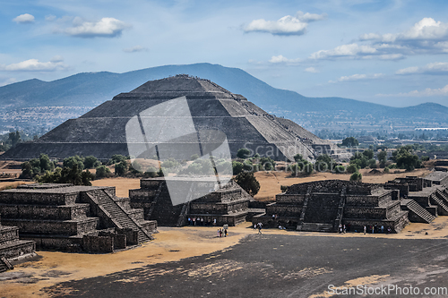 Image of Ancient Pyramid of the Sun, Teotihuacan, Mexico