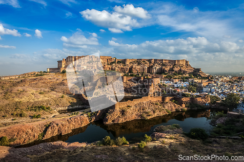 Image of Mehrangarh Fort, Jodhpur, Rajasthan, India