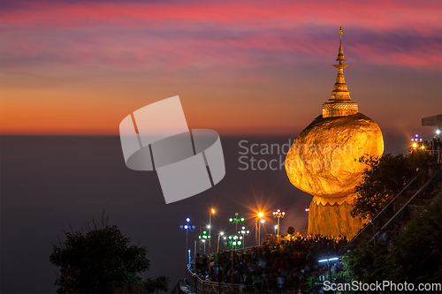 Image of Golden Rock - Kyaiktiyo Pagoda, Myanmar