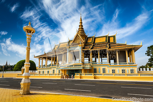 Image of Phnom Penh Royal Palace complex