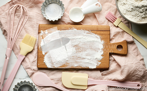 Image of various baking tools