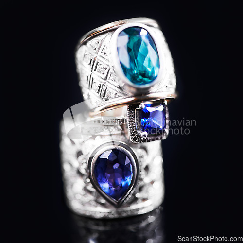 Image of Make her feel special...with this. Studio shot of a beautiful ring.