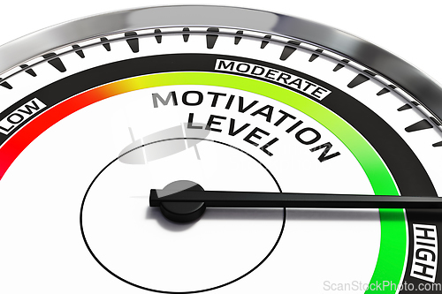Image of Motivation level concept