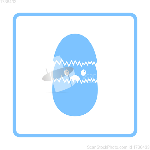 Image of Easter Chicken In Egg Icon