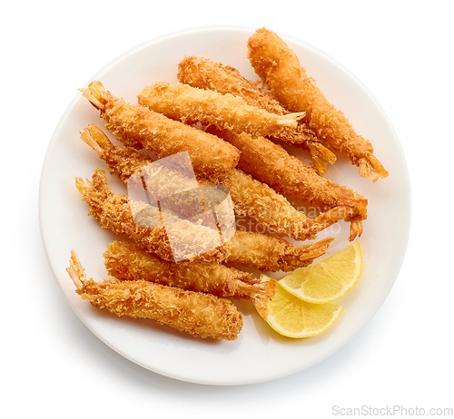 Image of breaded Torpedo shrimps