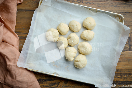 Image of dough balls filled with cheese