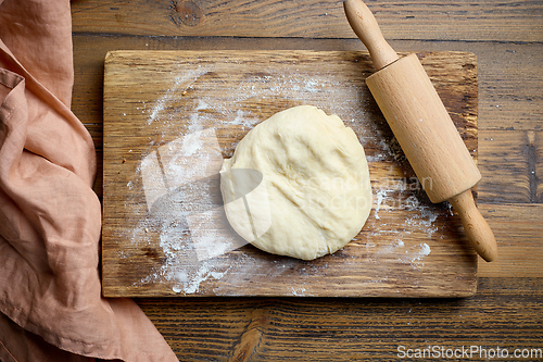 Image of fresh yeast dough