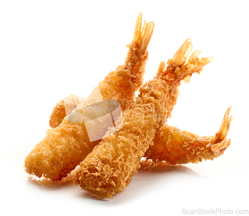 Image of breaded Torpedo shrimps