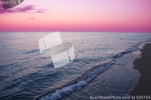 Image of sunrise in Greece