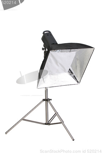 Image of Studio strobe with softbox