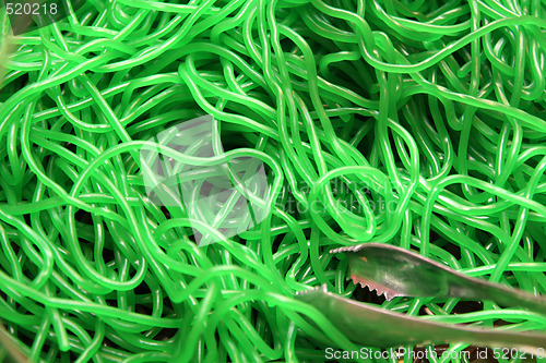 Image of snake jelly gum shapes