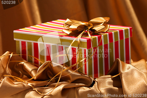 Image of christmas gift box