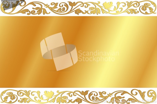 Image of Gentle golden background 