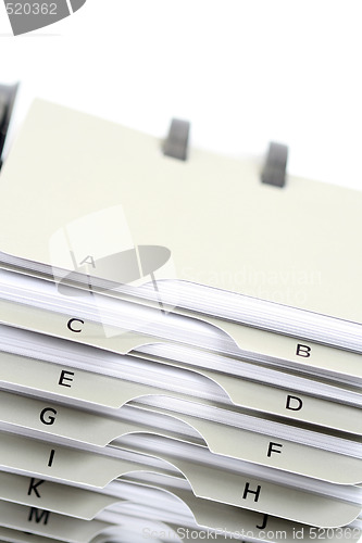 Image of business card holder