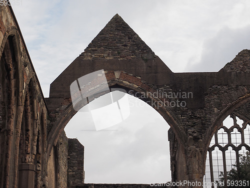 Image of St Peter ruined church in Bristol