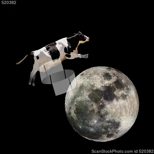 Image of Cow Jumping over Moon