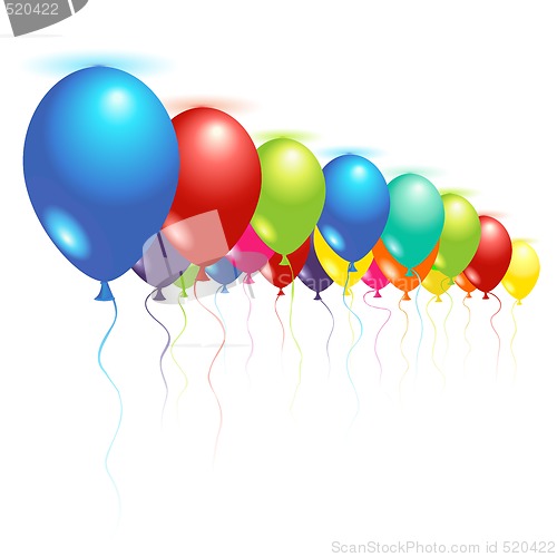 Image of Ceiling balloons