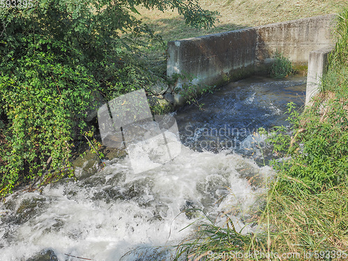 Image of Mountain torrent rapids