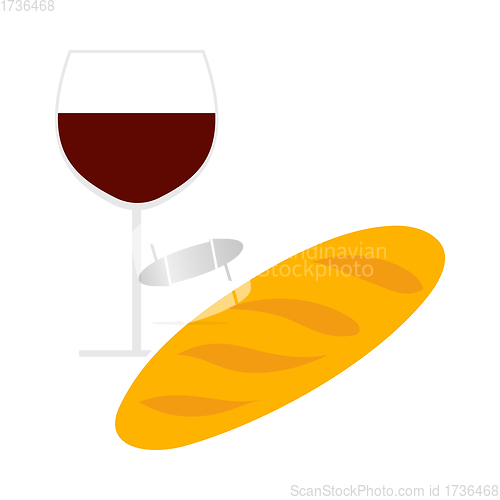 Image of Easter Wine And Bread Icon