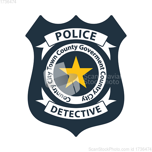 Image of Police Badge Icon