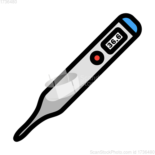 Image of Medical Thermometer Icon