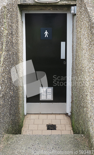 Image of Gentlemen wc door