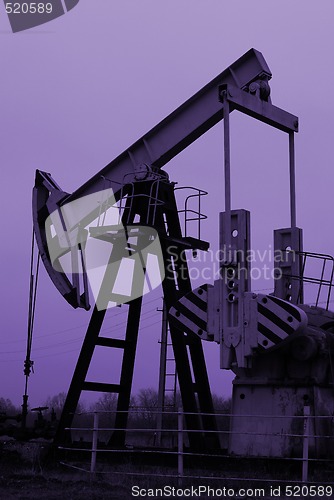 Image of industrial oil pump