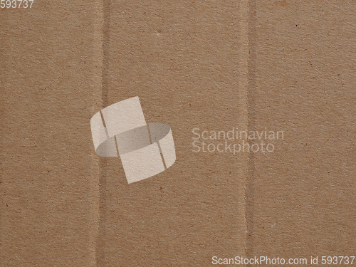Image of Brown corrugated cardboard texture background